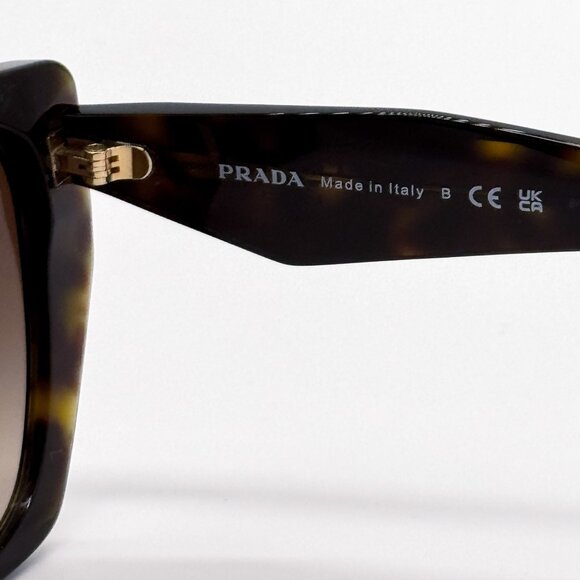 NEW PRADA SUNGLASSES PR19ZSF 2AU6S1, PR 19ZSF 2AU6S1 HAVANA WOMEN EYEWEAR SPR 19